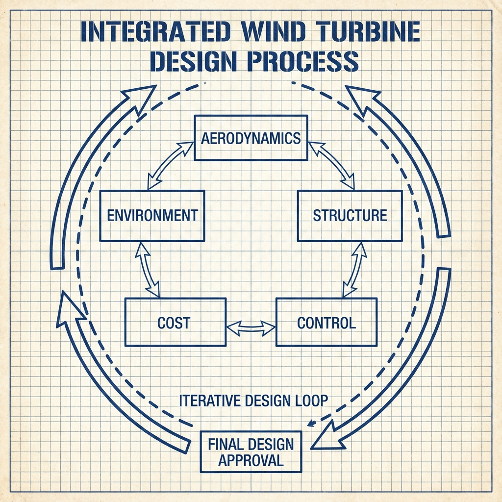 Quy trình thiết kế tích hợp tuabin gió